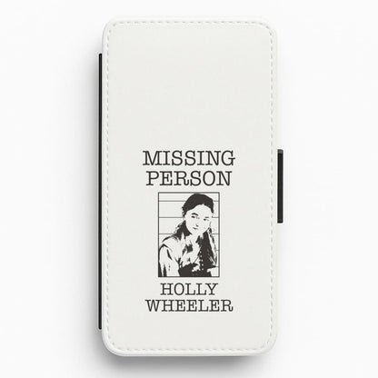 Missing Person Holly Flip / Wallet Phone Case