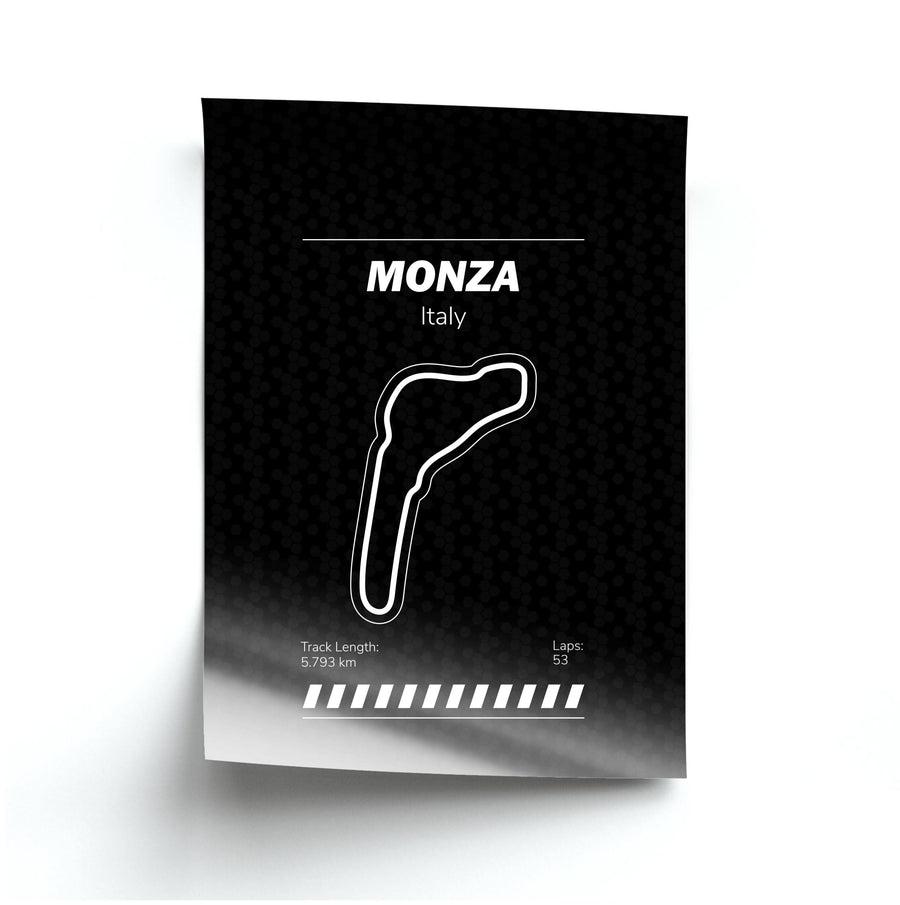 Monza Circuit Poster