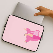 Harry Pink Coat  Laptop Sleeve 2