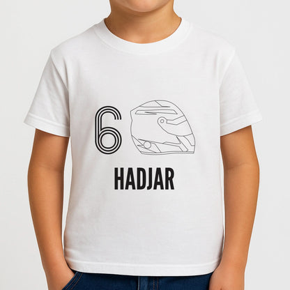 Hadjar Helmet 2026 Boys T-Shirt