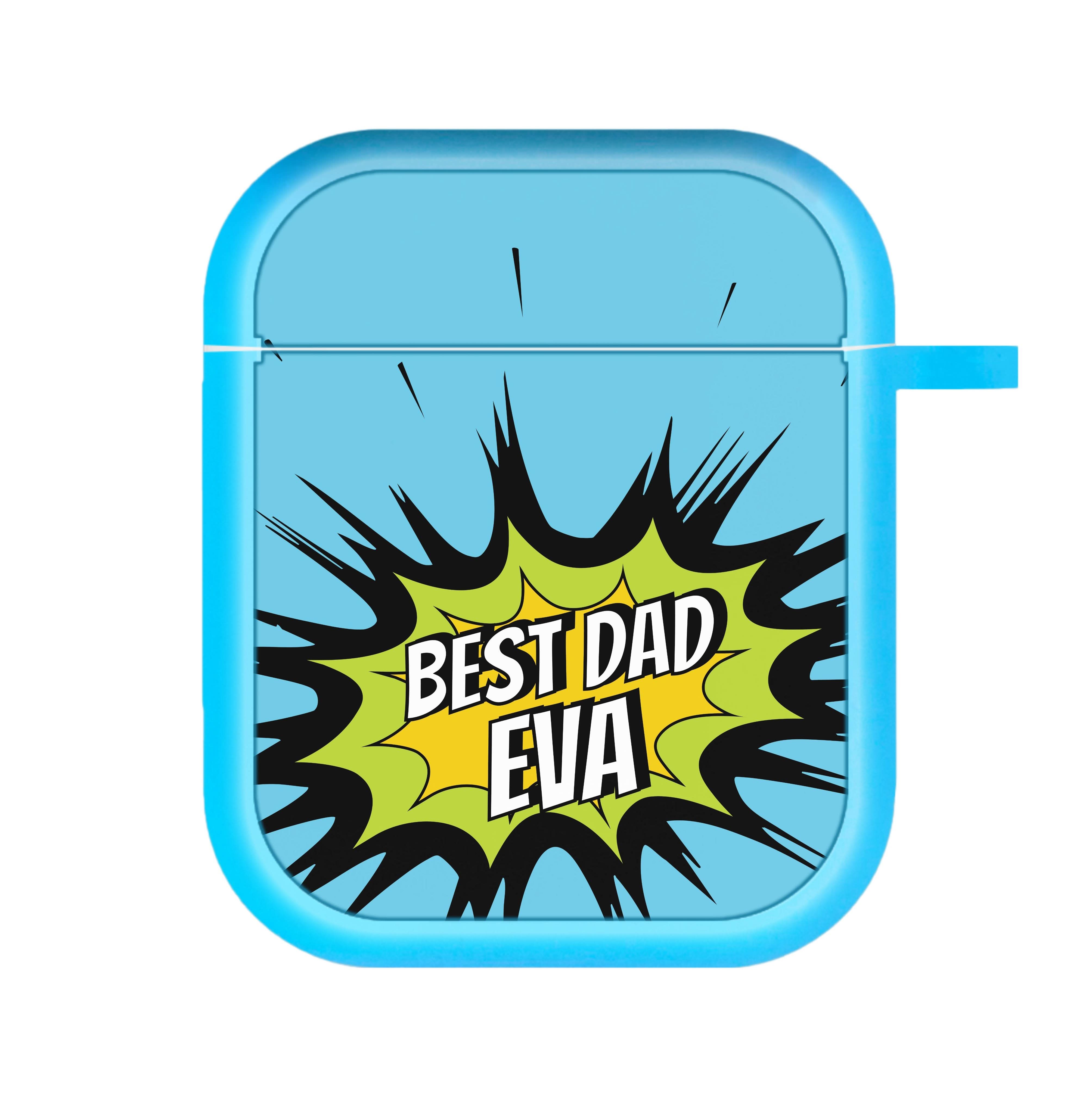 Comic Book Best Dad Eva AirPods Case