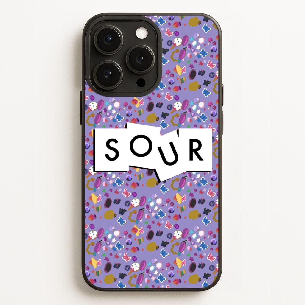 Sour Pattern - Olivia Phone Case for iPhone, Samsung Galaxy and Google Pixel