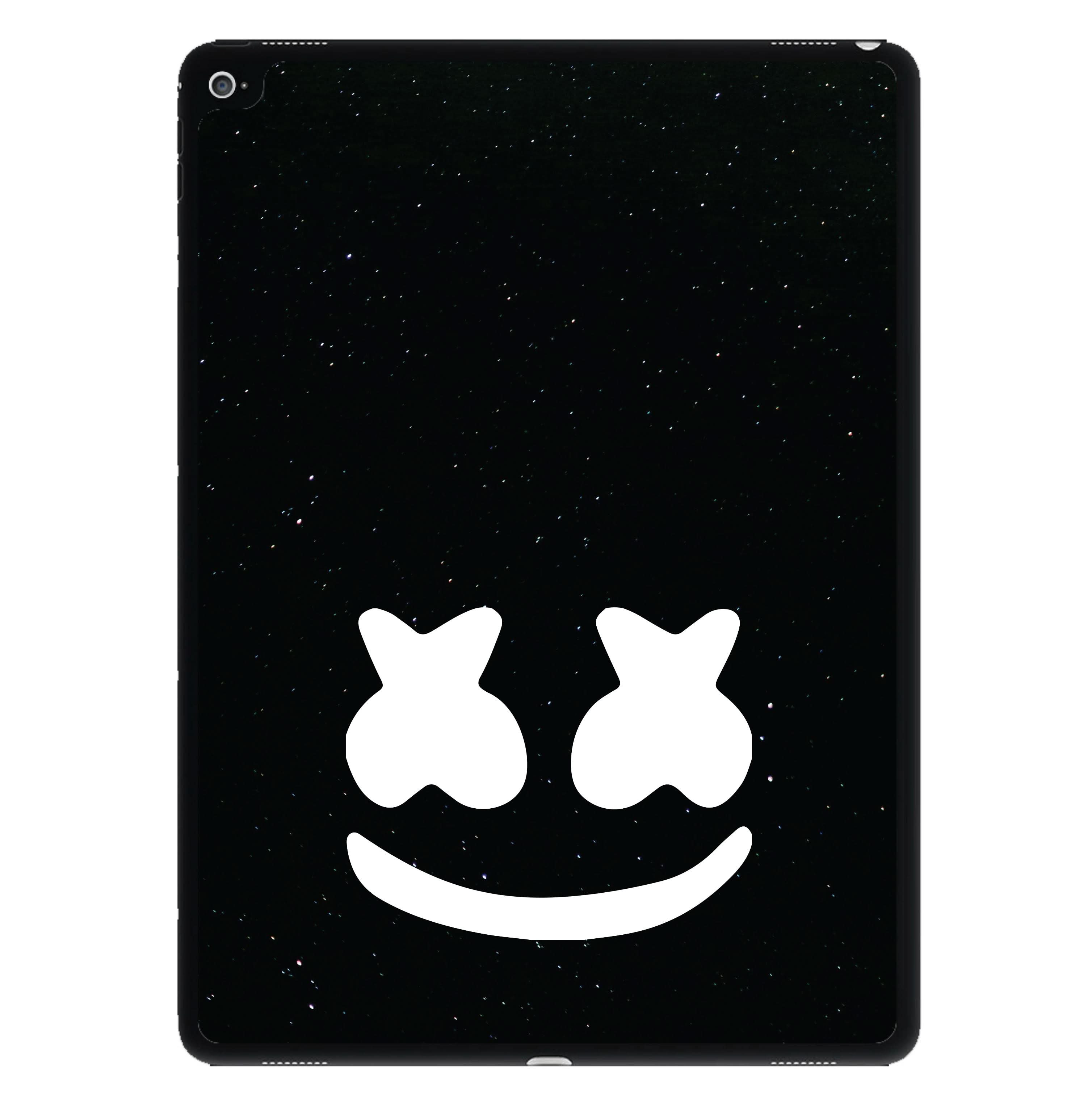 Black And White Helmet In Space  iPad Case