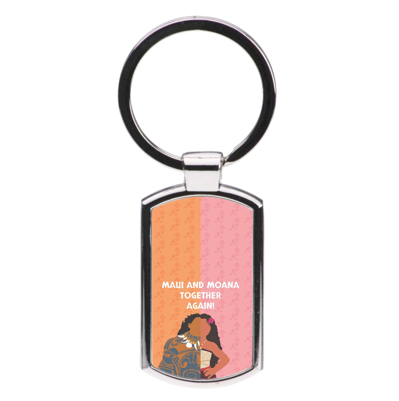 Maui And Moana Together Again Luxury Keyring