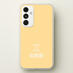 Gemini Pastel Zodiac Galaxy A35 Case