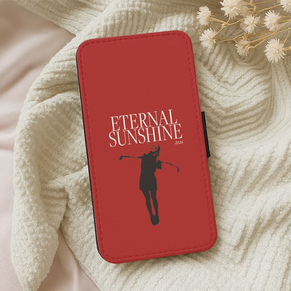 Red Sunshine 2025 Leather Phone Case