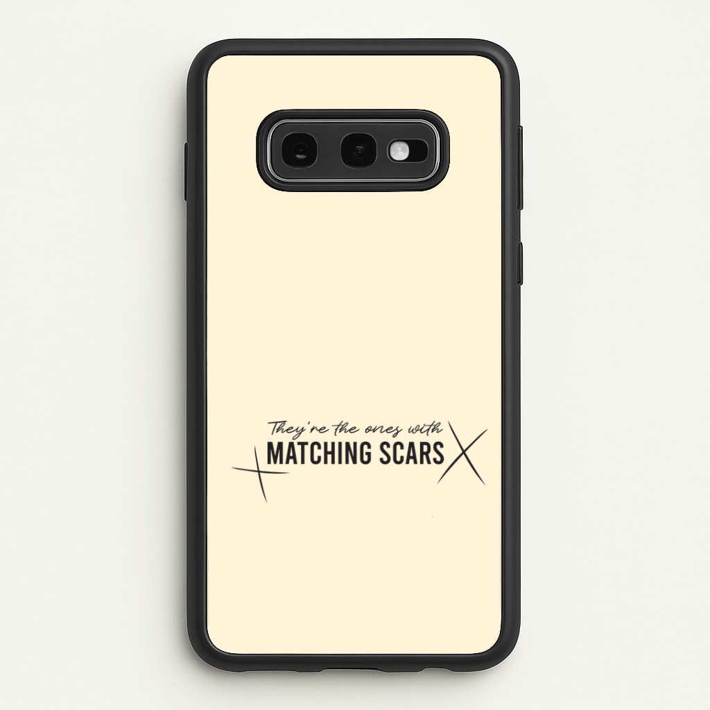 Matching Scars Galaxy S10e Case
