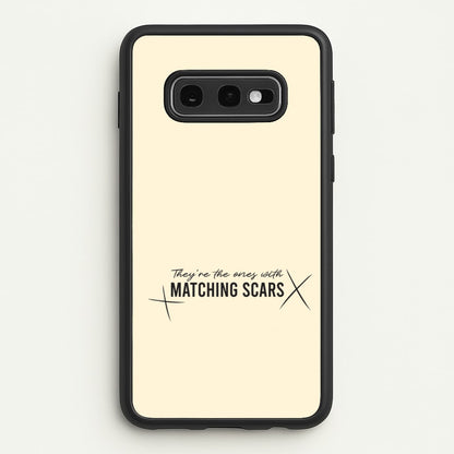 Matching Scars Galaxy S10e Case