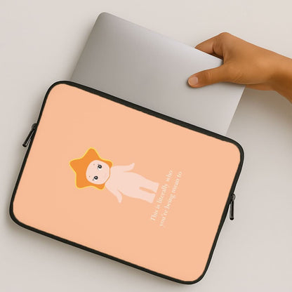 This Is Literally Who You're Being Mean To MacBook Cover