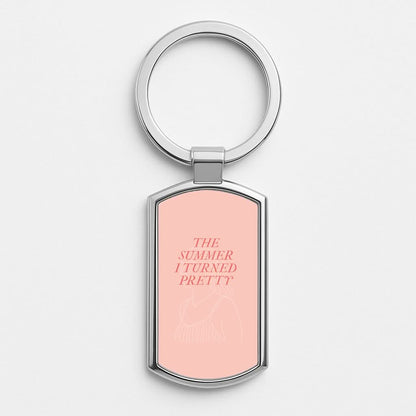 TSITP Belly Outline Silver Metal Keyring