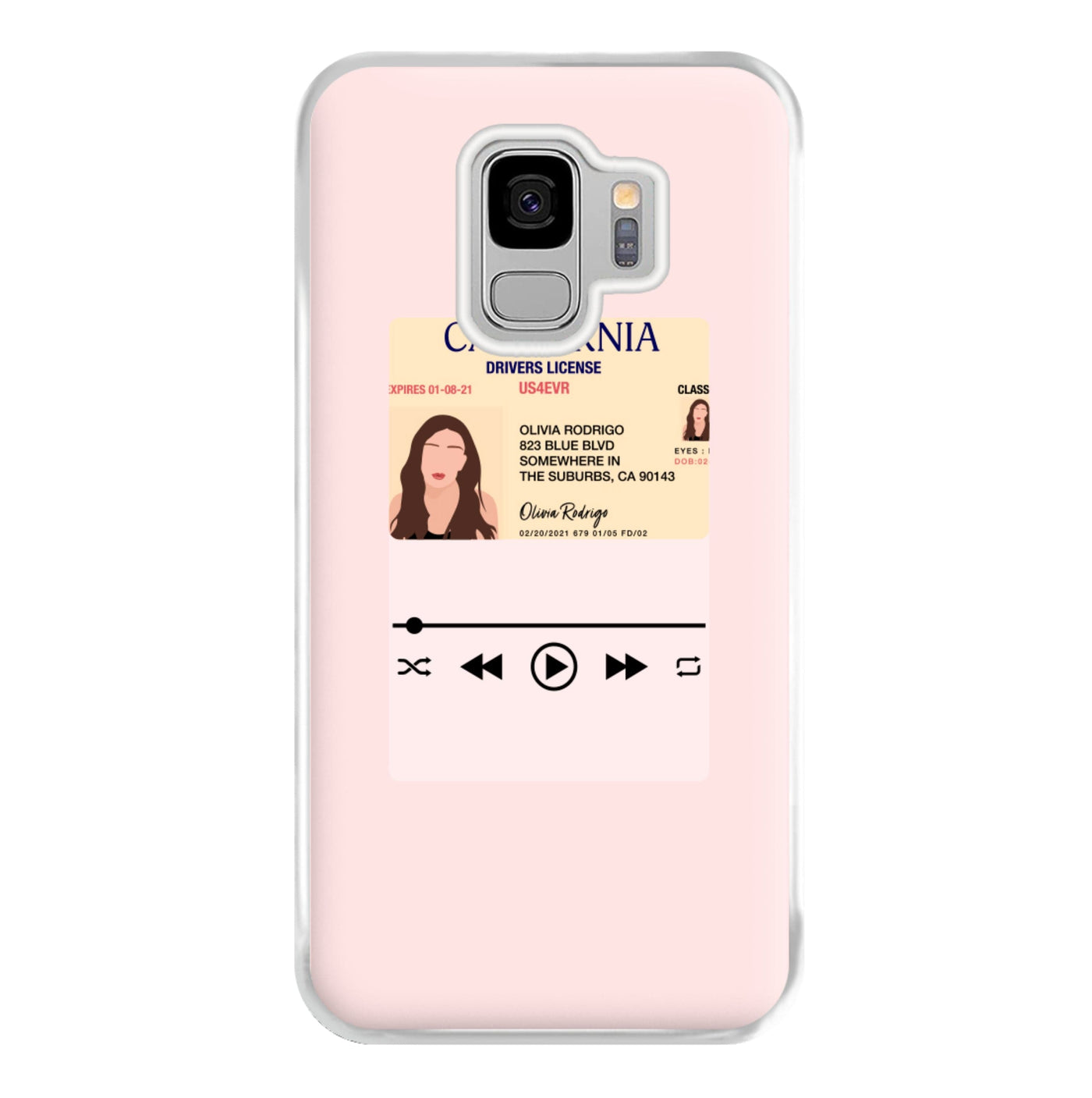 Drivers License - Olivia TikTok Phone Case