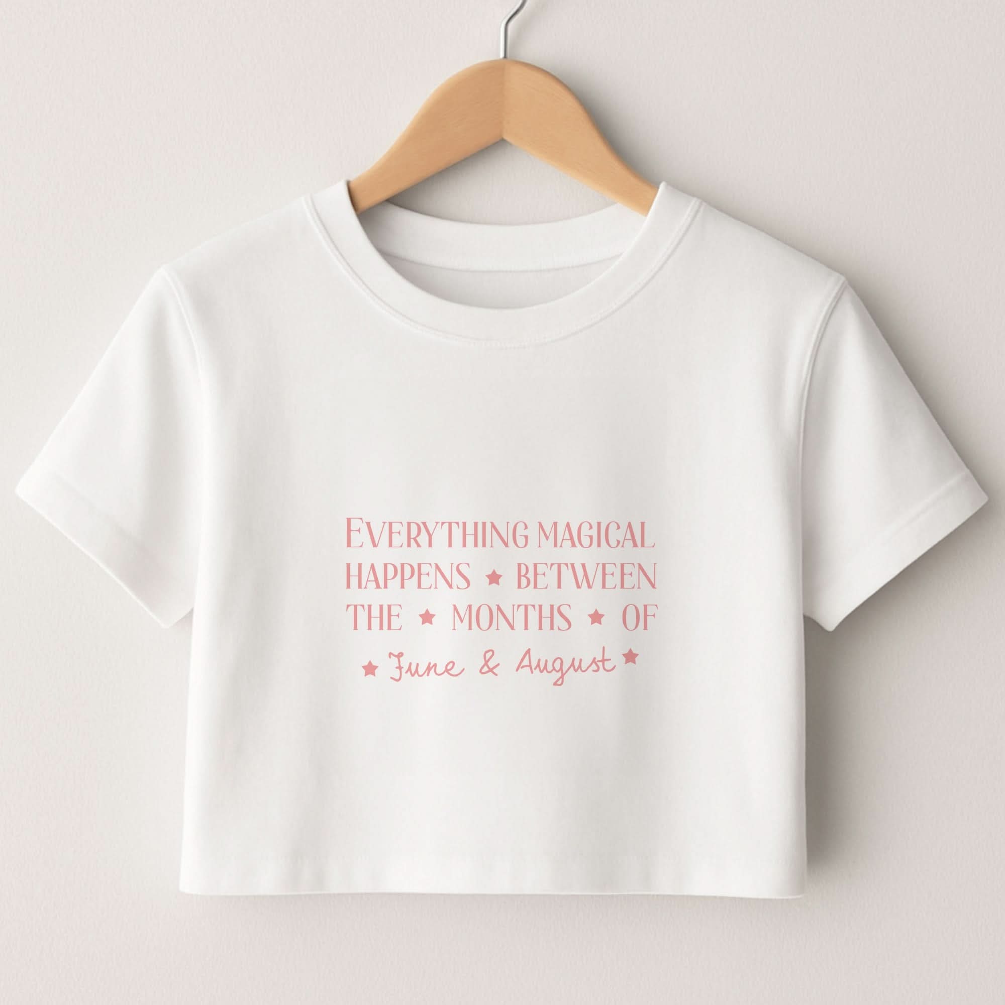 Everything Magical Happens Crop Top