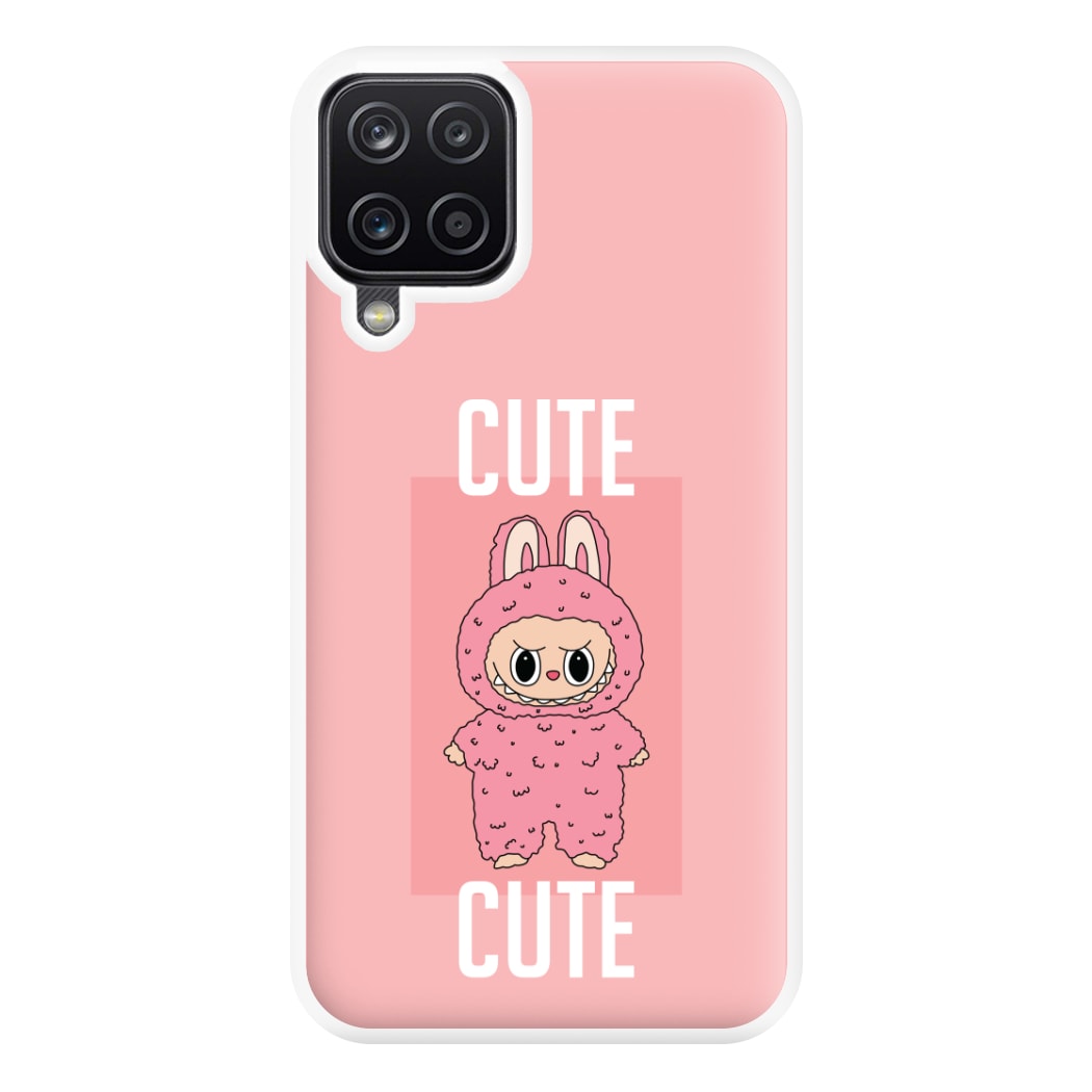 Cute Pink Monster Galaxy A12 Case