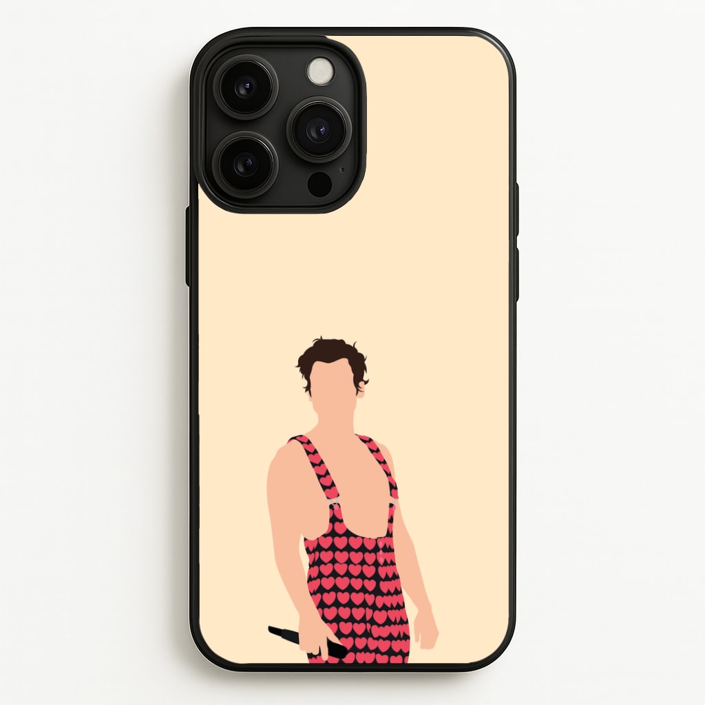 Harry Heart Jumpsuit iPhone 13 Pro Max Case