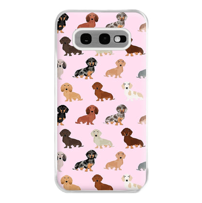 Dachshund Breed Pattern Phone Case