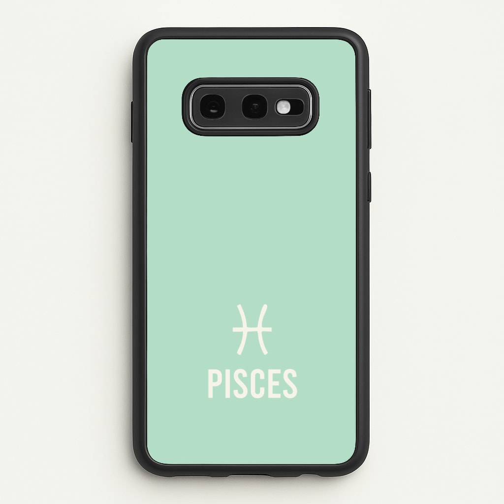 Pisces Pastel Zodiac Galaxy S10e Case