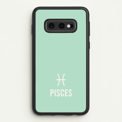 Pisces Pastel Zodiac Galaxy S10e Case