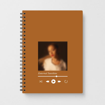 Sunshine Music Player Notebook