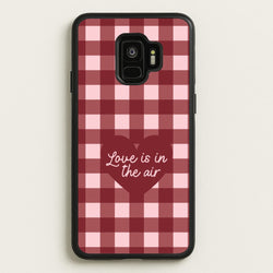 Love Is In The Air Galaxy S9 Case