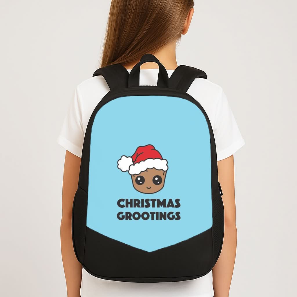 Christmas Grootings  School Bag