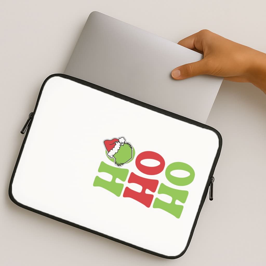 Green Ho Ho Ho MacBook Cover