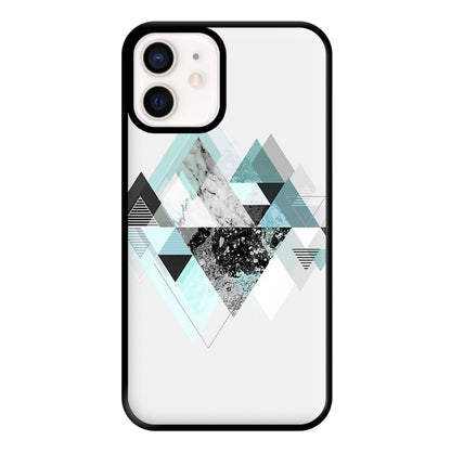 Triange Marble Pattern Phone Case