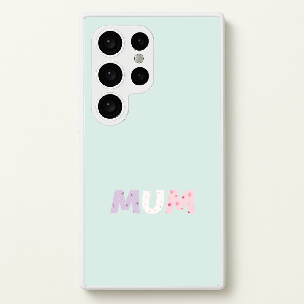 Mum Patchwork Galaxy S24 Ultra Case