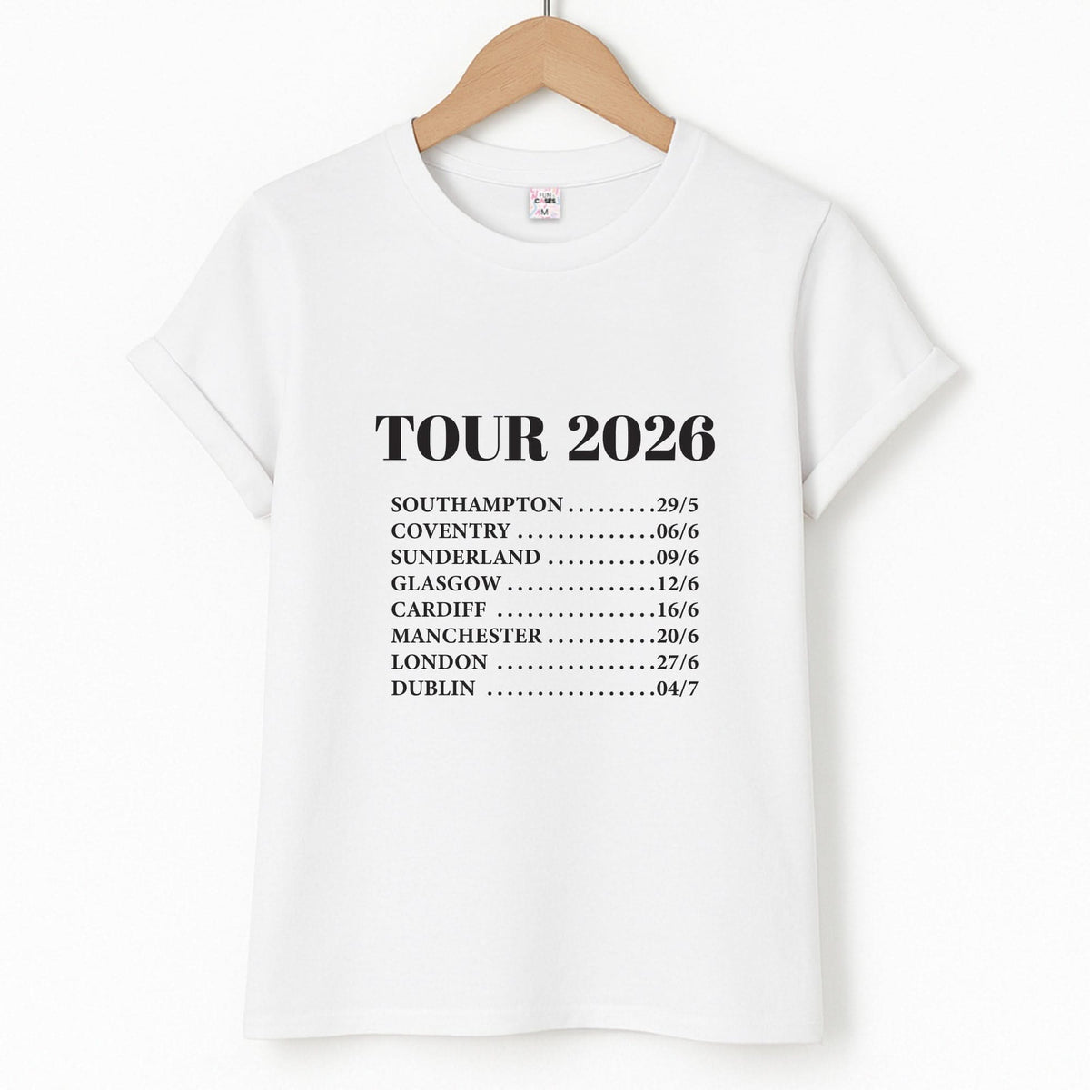 Band Tour 2026 T-Shirt