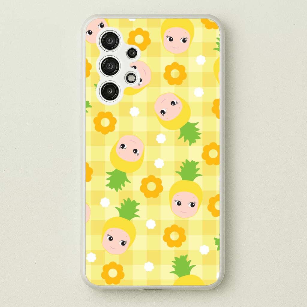 Pineapple Angel Pattern Galaxy A13 Case