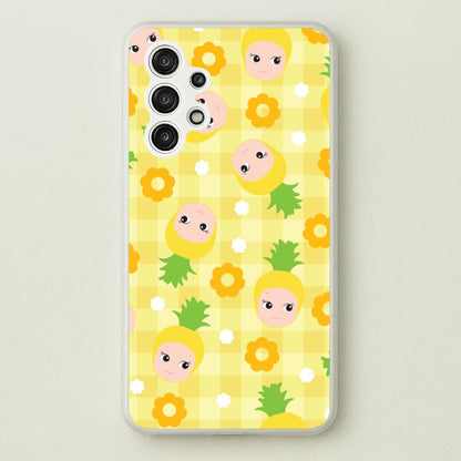 Pineapple Angel Pattern Galaxy A13 Case