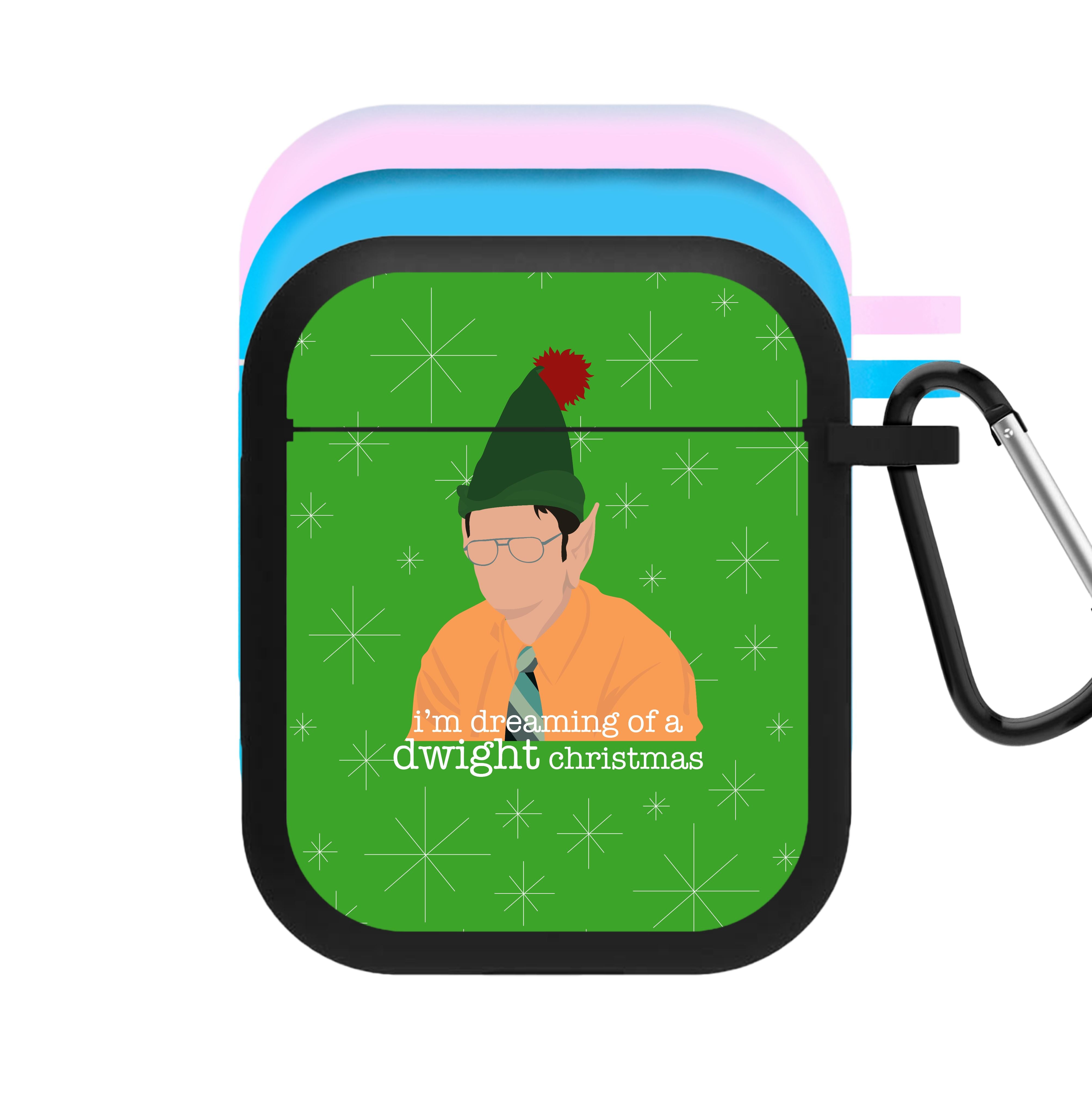 A Dwight Christmas AirPods Case