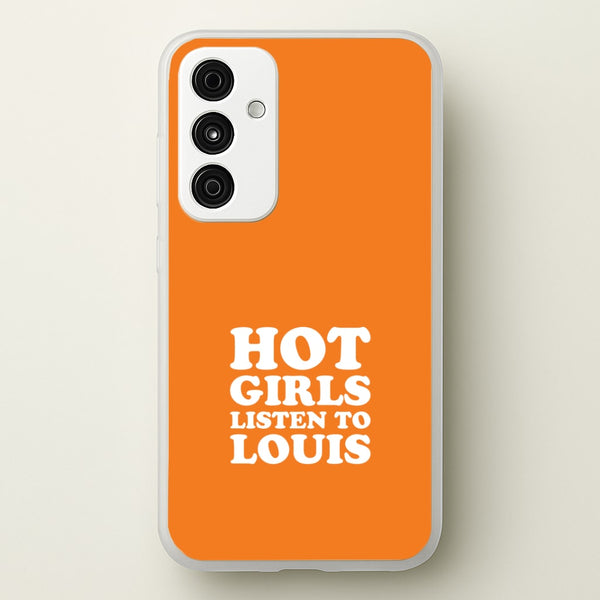 Hot Girls Listen To Louis Galaxy A35 Case