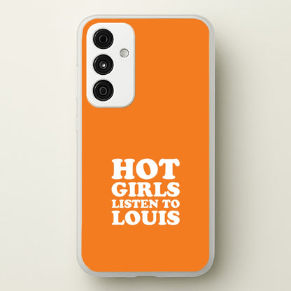 Hot Girls Listen To Louis Galaxy A55 Case
