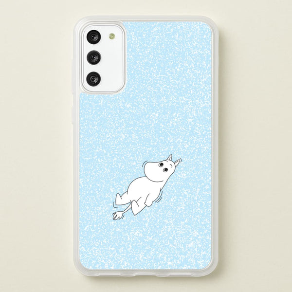 Moom In Glitter Galaxy A41 Case