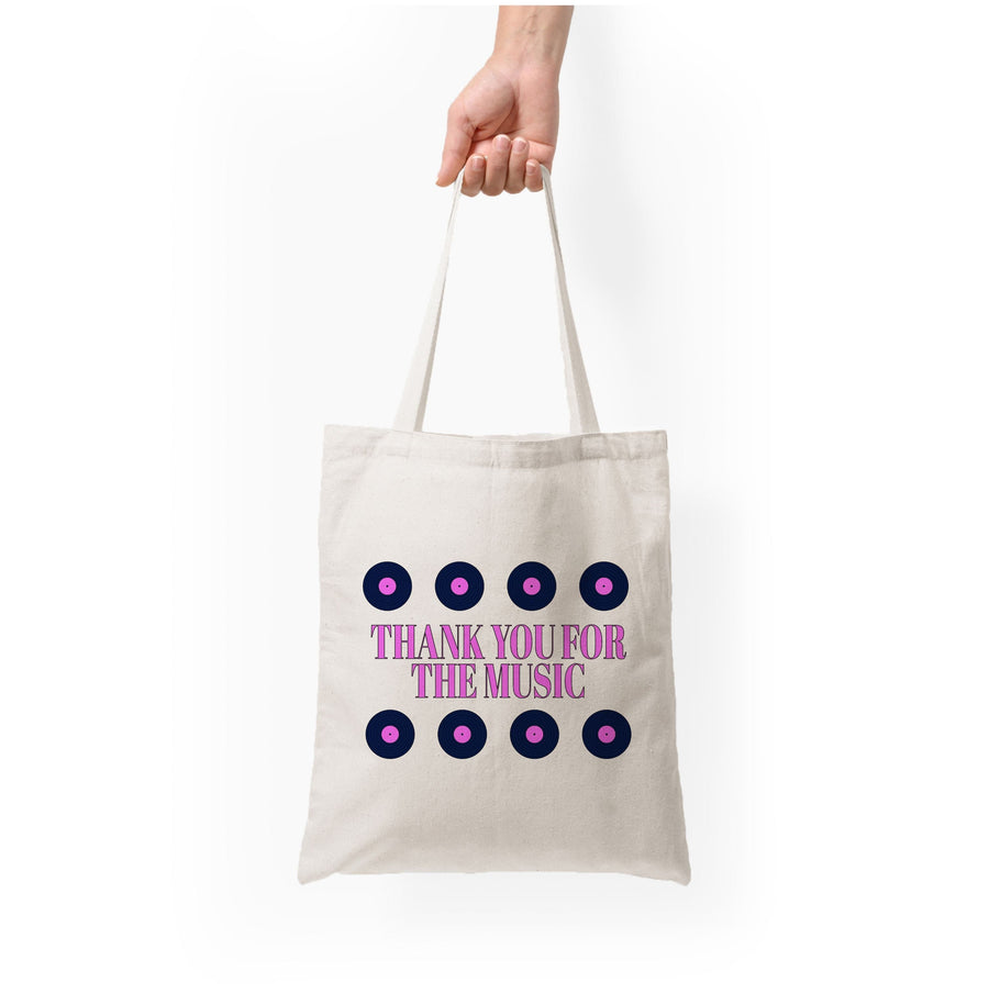 Thank You For The Music - Mamma Mia Tote Bag
