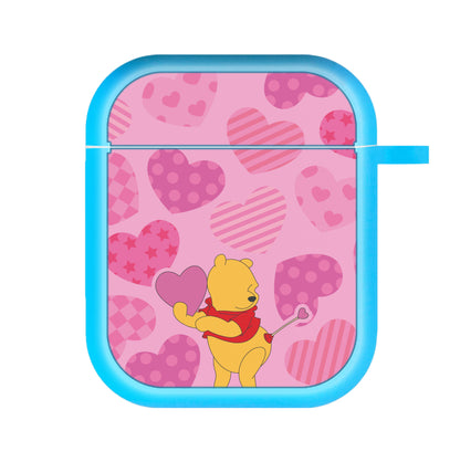 Cupid Pooh Valentine's AirPods Case