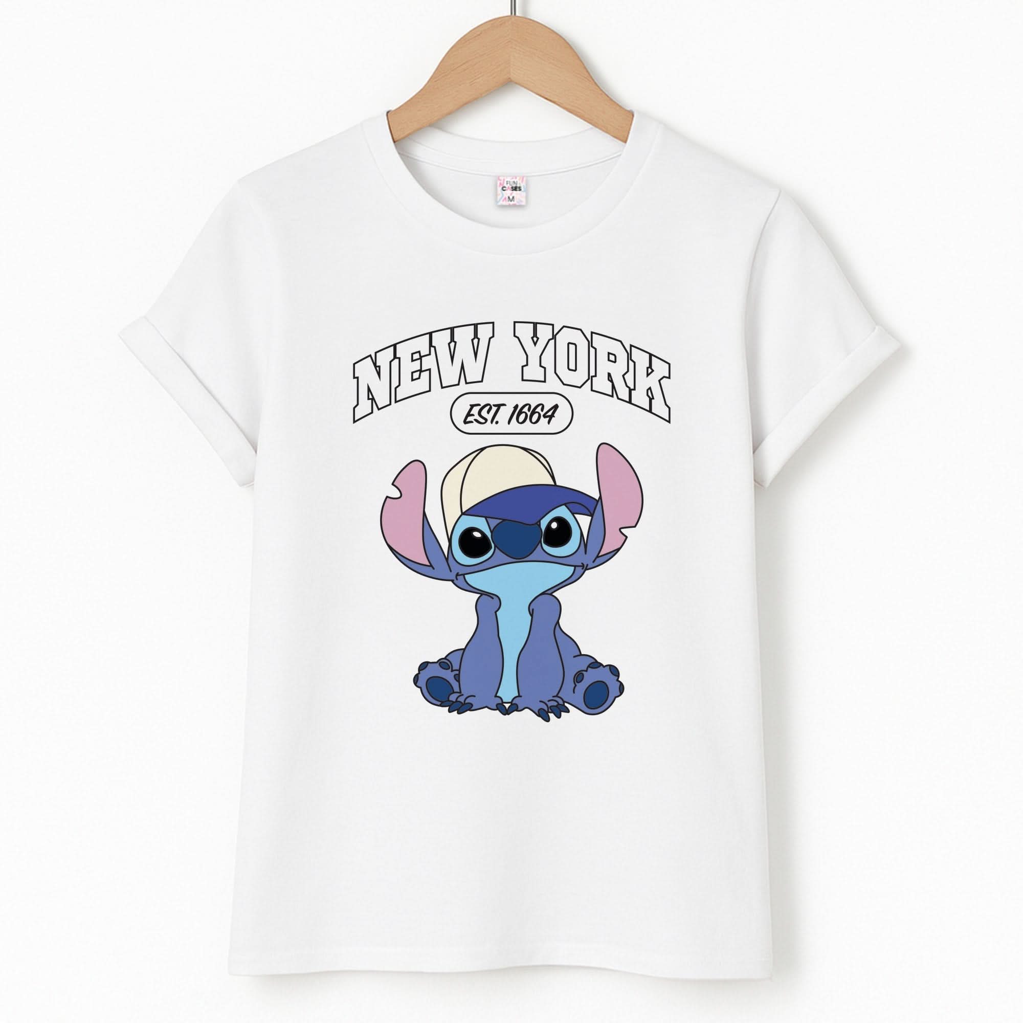 New York Blue Alien T-Shirt