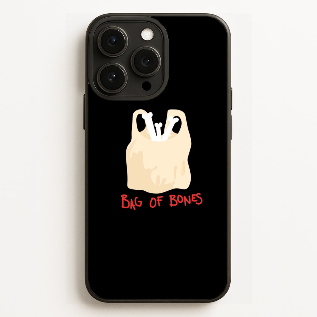 Bag Of Bones - Halloween Phone Case for iPhone, Samsung Galaxy and Google Pixel