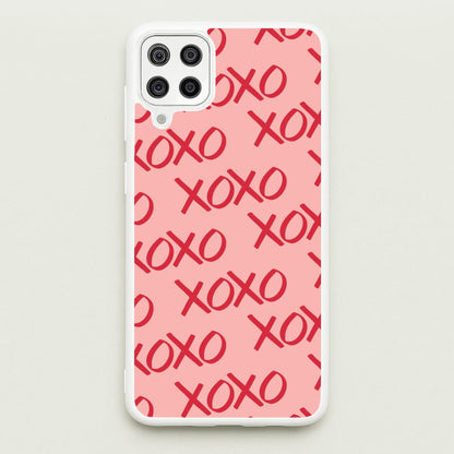 XOXO Pattern Galaxy A12 Case