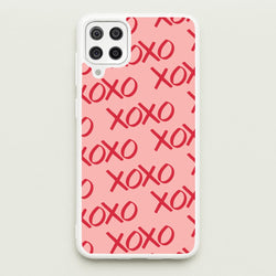 XOXO Pattern Galaxy A12 Case