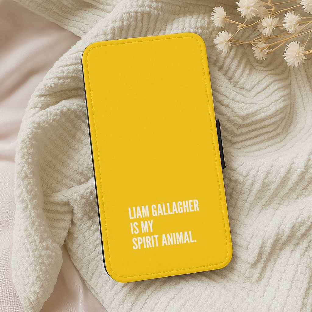 Liam Is My Spirit Animal Leather Phone Case
