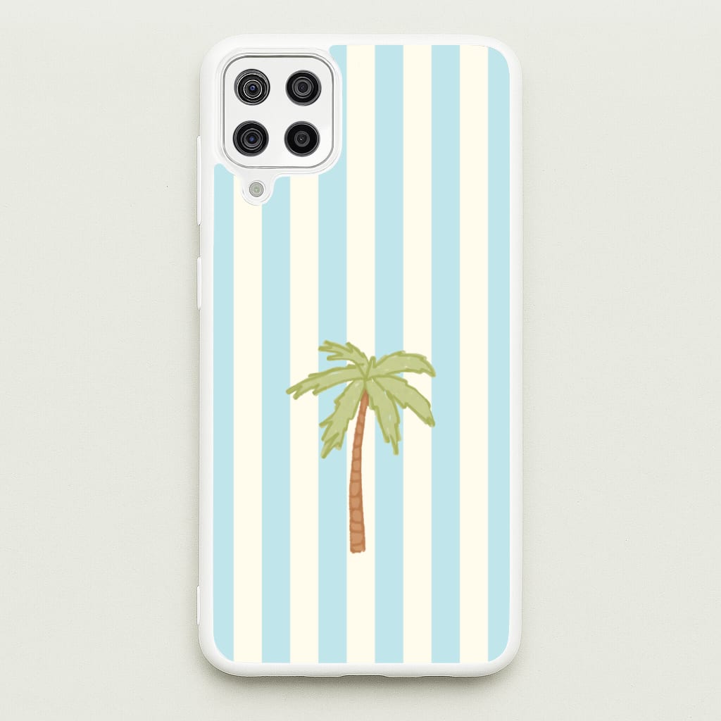 Seafront Palm Galaxy A12 Case