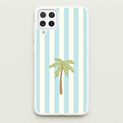 Seafront Palm Galaxy A12 Case