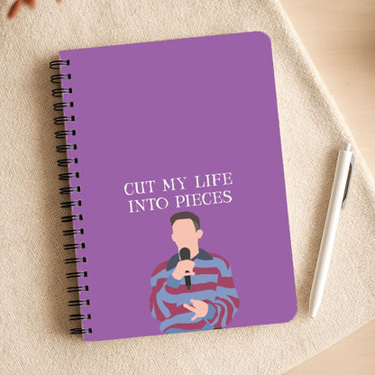Cut My Life Into Pieces Karaoke Notepad