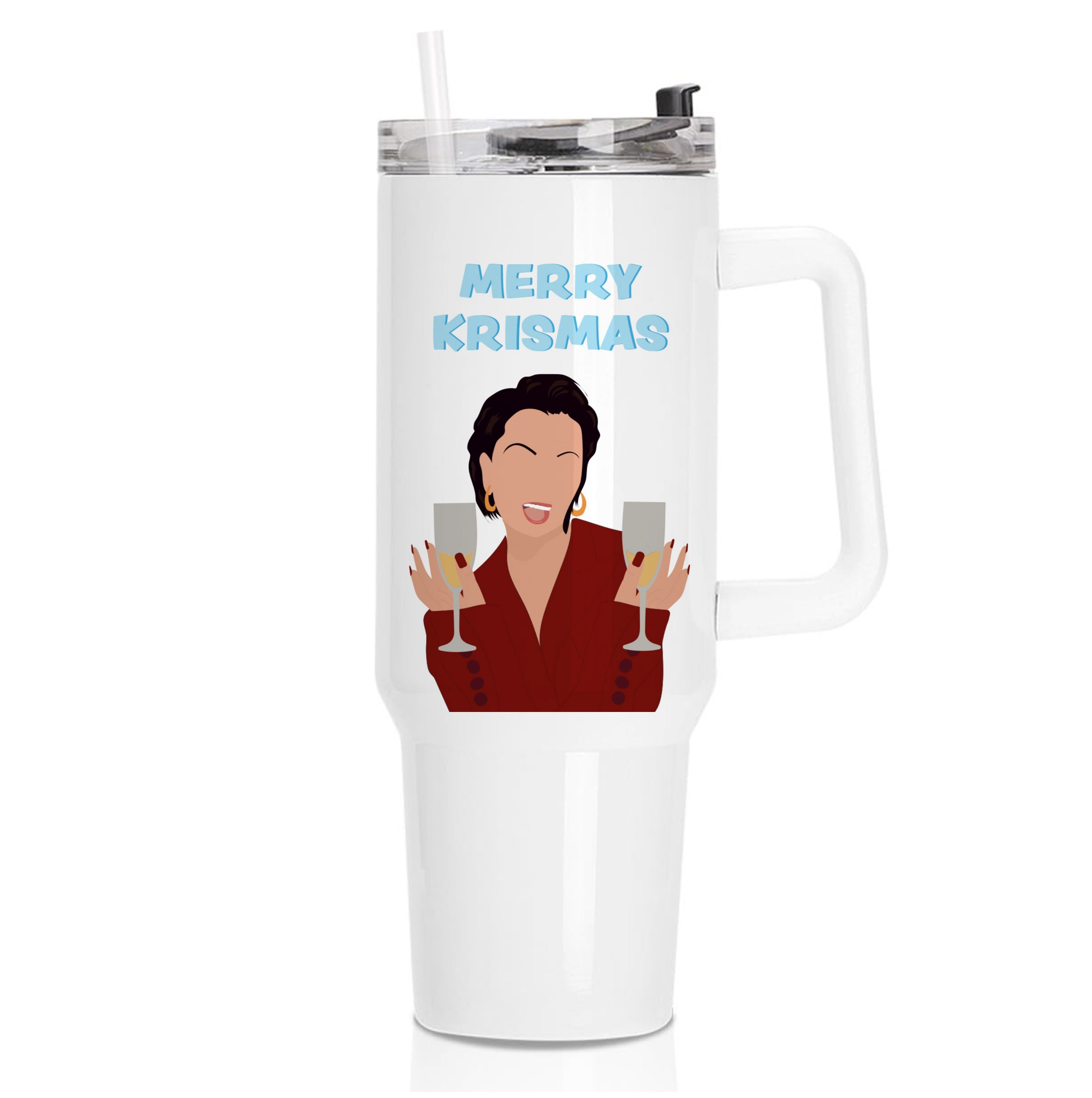 Merry Krismas Christmas Tumbler