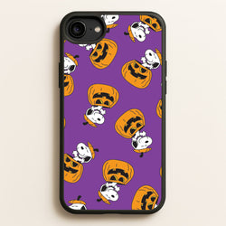 Cartoon Beagle Pumpkin Pattern iPhone 6 / 7 / 8 / SE Case
