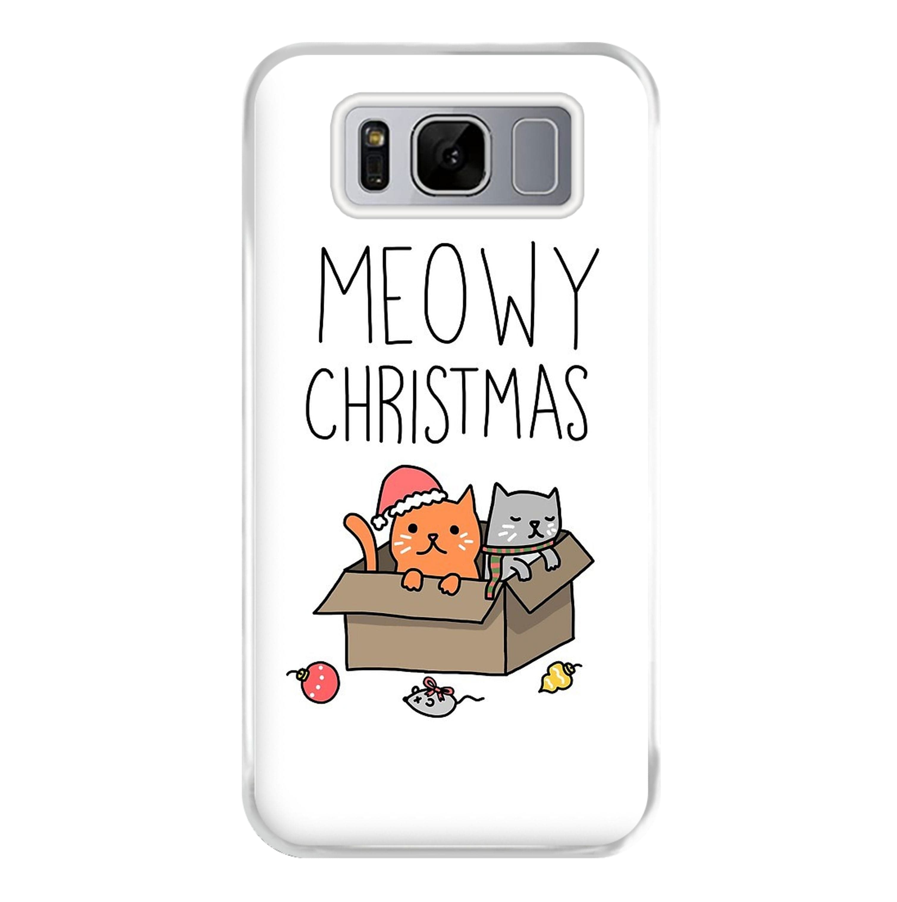 Meowy Christmas Phone Case