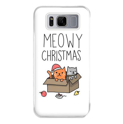 Meowy Christmas Phone Case