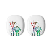 Watercolour Woody & Buzz A Story of Toys Fairytale AirPods Max Case 3