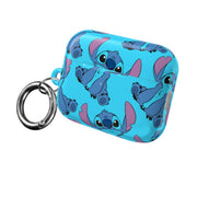 Cute Alien Blue Pattern AirPods Case 8